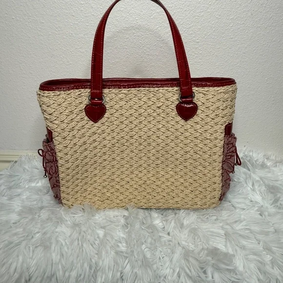 Brighton Straw Shoulder Bag - Picture 4 of 14